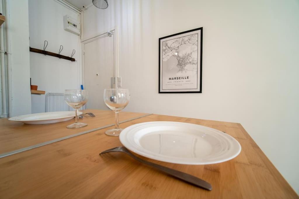 Appartement Tout Equipe 4 Couchages- Vieux Port & Panier 马赛 外观 照片
